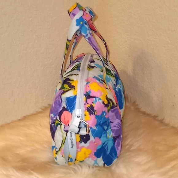 Vera Bradley Marian Floral Mini Satchel Crossbody Bag - Picture 8 of 14